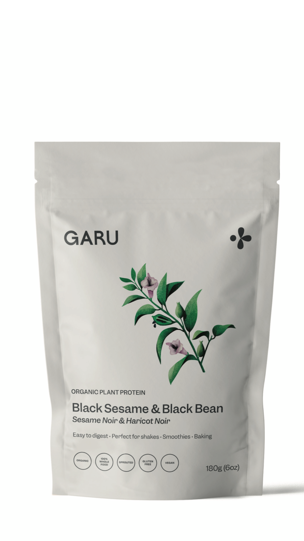 Garu ~ Black Sesame and Black Bean